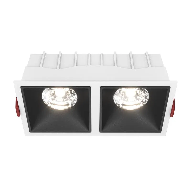 Светильник Alfa LED 2х15Вт 4000К 36град. Dim Triac встраив. Maytoni DL043-02-15W4K-D-SQ-WB
