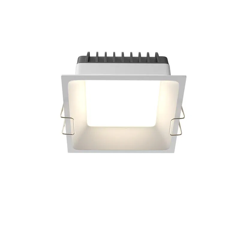 Светильник Okno 12Вт 3000-4000-6000К IP44 100град. встраив. Maytoni DL056-12W3-4-6K-W
