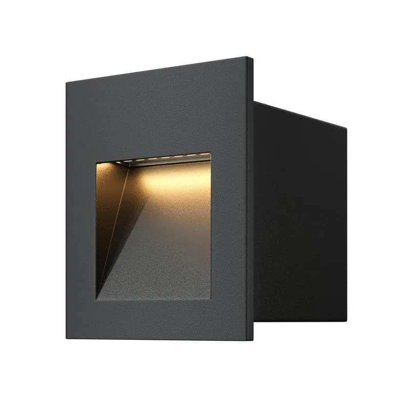 Светильник светодиодный Arca 3Вт 3000К IP65 подсветка для лестниц Maytoni O038-L3B