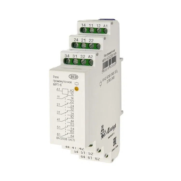Реле промежуточное МРП-6 AC110В УХЛ2 (спец.) Меандр A8302-16934106