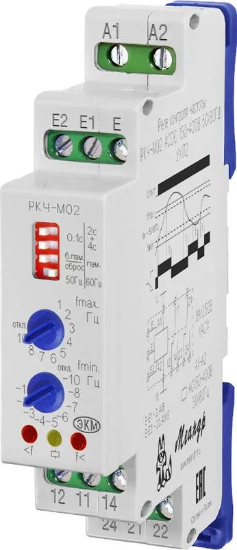 Реле контроля частоты РКЧ-М02 АСDC150-400В УХЛ4 Меандр A8302-16936014