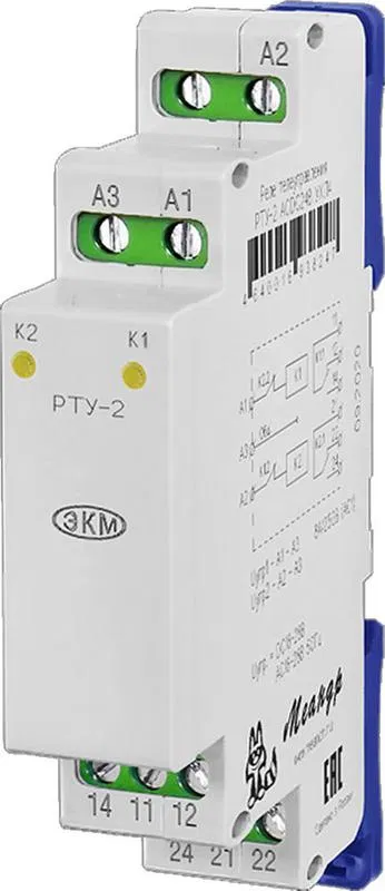 Реле телеуправления РТУ-2 ACDC24В УХЛ4 Меандр A8302-16938247