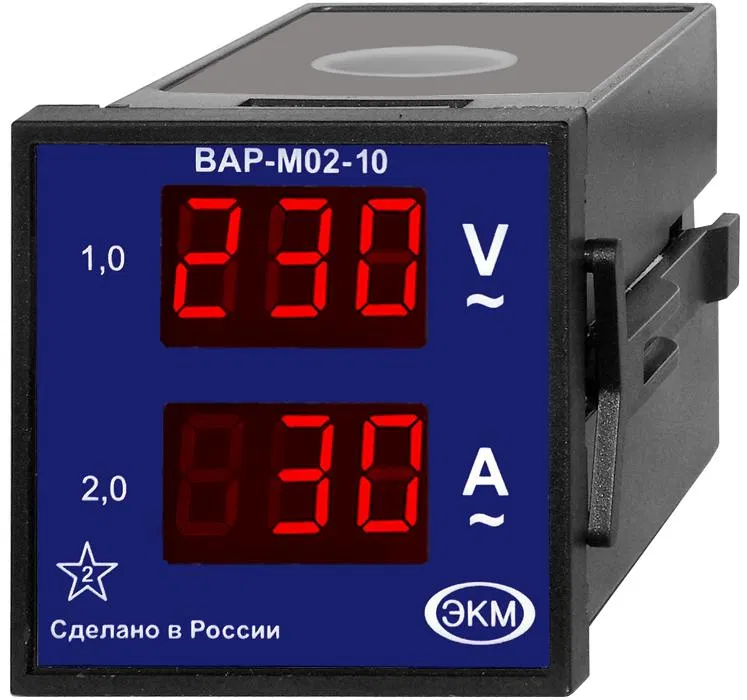 Вольтамперметр цифровой ВАР-М02-10 AC20-450В УХЛ4 Меандр A8302-16939718