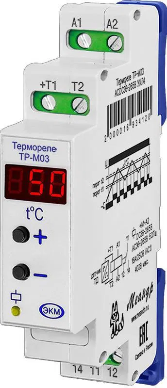 Реле температурное ТР-М03 ACDC10-30B УХЛ4 без датчика (спец.) Меандр A8302-19912707