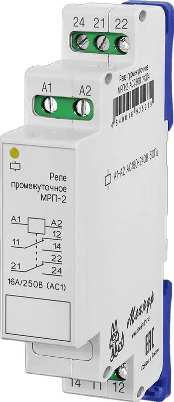 Реле промежуточное МРП-2 ACDC110В УХЛ2 (спец.) Меандр A8302-19912905