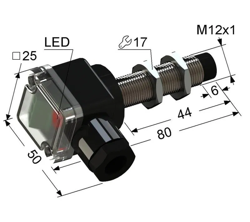 Выключатель бесконтактный PS2-12M80-10N21-B МЕГА-К A8010-02838209