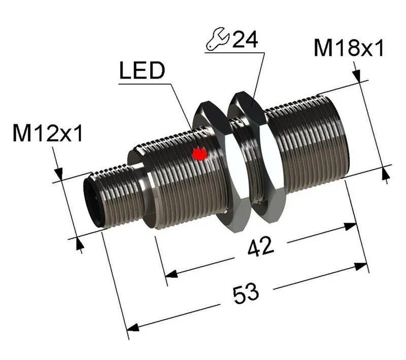 Выключатель бесконтактный PS2-18M53-8B31-C4 (ВБ2.18М.53.5.3.1.С4) МЕГА-К A8010-34123571