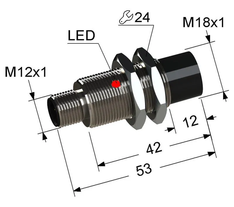 Выключатель бесконтактный PS2-18M53-12N31-C4 (ВБ2.18М.53.8.3.1.С4) МЕГА-К A8010-34123595