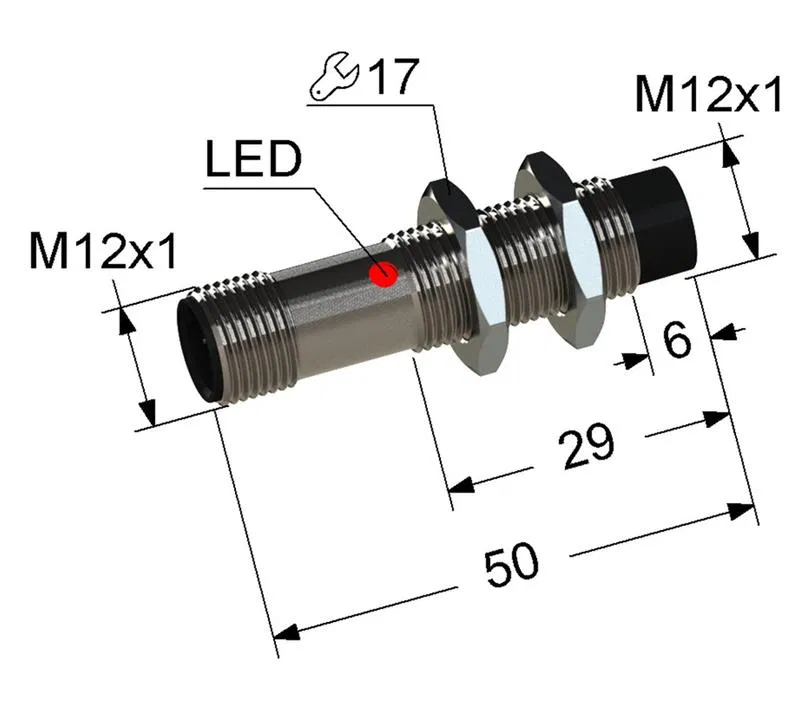 Выключатель бесконтактный PS2-12M50-8N11-C4 МЕГА-К A8010-34124189