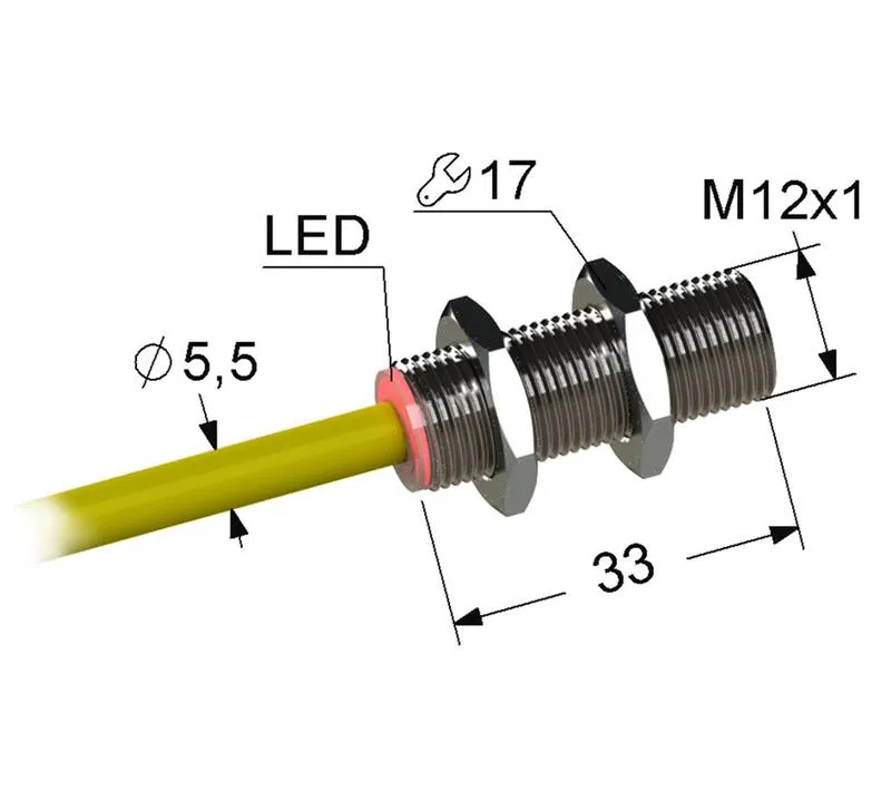 Выключатель бесконтактный PS2-12M33-4B11-K МЕГА-К A8010-79682675
