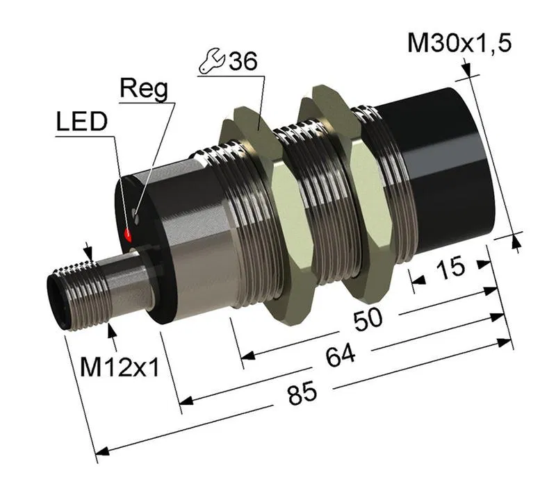 Выключатель бесконтактный PS1-30M85-30N61-C4 (ВБ1.30М.85.20.2.1.C4) МЕГА-К A8010-79683900
