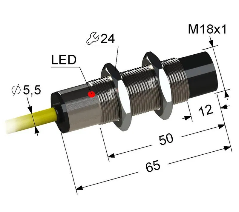 Выключатель бесконтактный PS2-18M65-12N51-K (ВБ2.18М.65.8.5.1.К) МЕГА-К A8010-80087286
