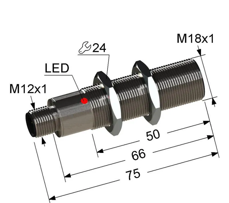 Выключатель бесконтактный PS2-18M75-5B11-C4 (ВБ2.18М.75.5.1.1.С4) МЕГА-К A8010-80088023