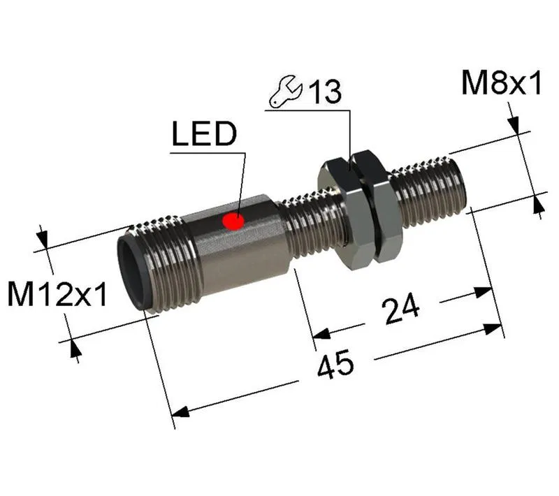 Выключатель бесконтактный PS2-08M45-2B11-C4 МЕГА-К A8010-82694482
