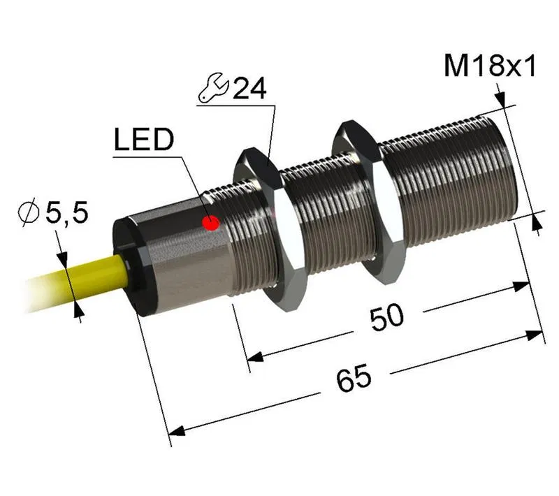 Выключатель бесконтактный PS2-18M65-8B41-K (ВБ2.18М.65.5.4.1.К) МЕГА-К A8010-T200056779