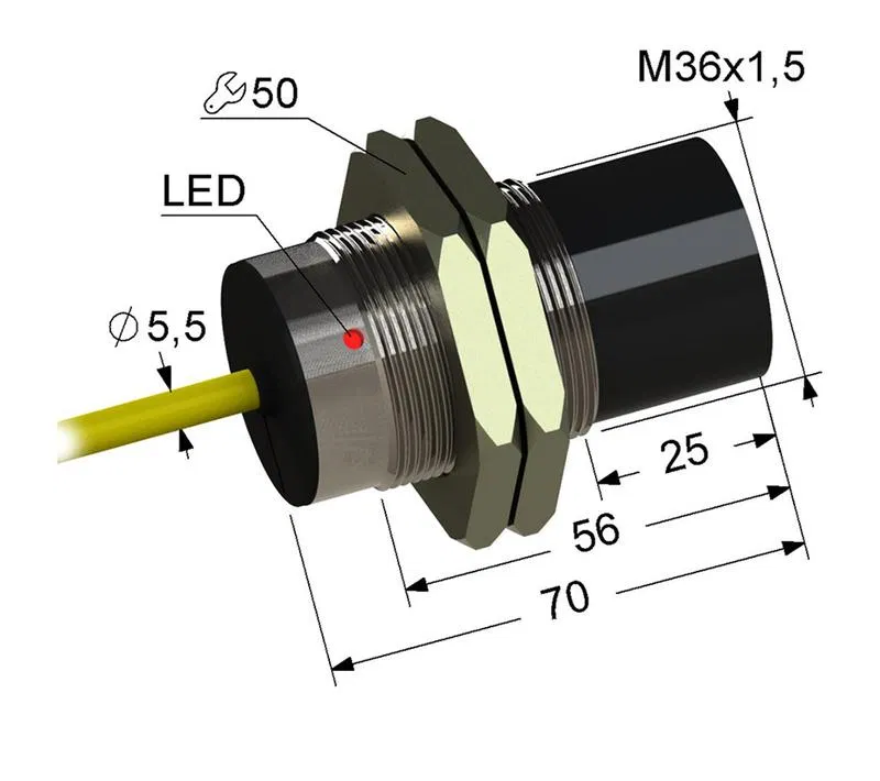 Выключатель бесконтактный PS2-36M70-20N51-K (ВБ2.36М.70.20.5.1.K) МЕГА-К A8010-T41173897