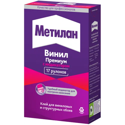 Клей "Метилан Винил Премиум" 500г Момент Б0022982