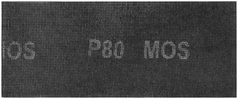 Сетка шлифовальные 115х280мм Р 80 (уп.5шт) MOS 38273М