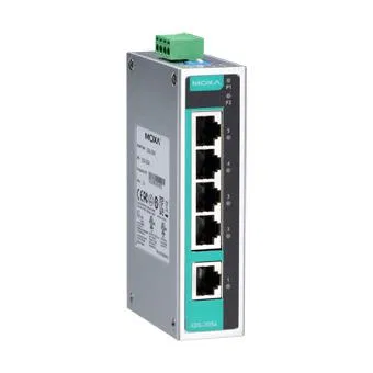 Коммутатор неуправляемый на DIN-рейку EDS-205 MOXA 232550