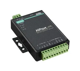 Сервер асинхронный NPort 5230 (преобраз. интерфейс. RS-232 + RS-422/485 в Ethernet) MOXA 241247