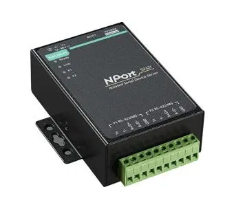 以太网异步 RS-422/485 服务器 NPort 5232I (2 端口) MOXA 260925