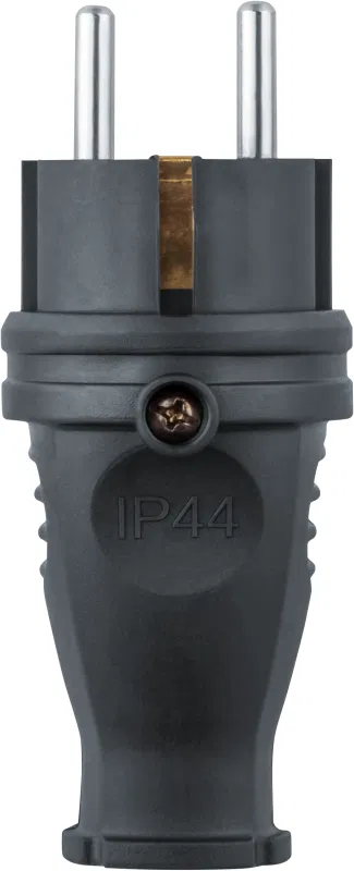 直插式插头 61 368 NCA-PLR02-16A-E-IP44-BL 带接地 黑色橡胶 Navigator 61368