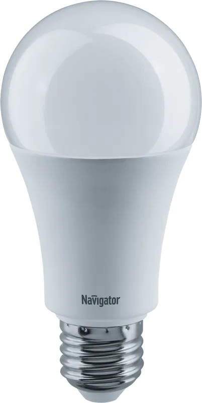LED lamp 61 441 NLL-A60-15-127-4K-E27 15W pear-shaped matte 4000K neutral white E27 1200lm 110-140V low voltage Navigator 61441