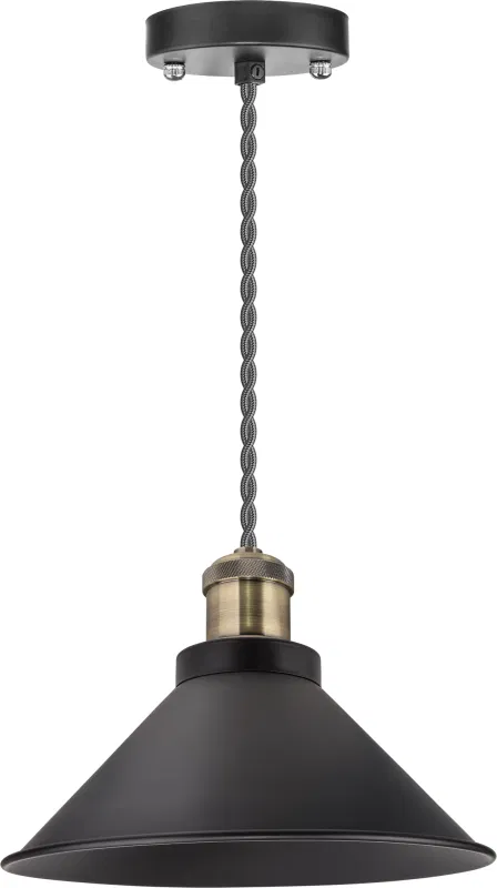 Lamp 61 536 NIL-WF02-008-E27 60W 1.5m metal black/bronze Navigator 61536