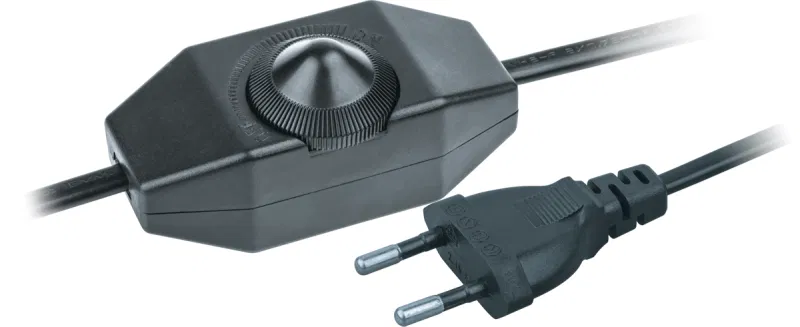 61 603 NPS-FS02-170-2х0.5-BL 1.7m 带调光开关黑色电源线 Navigator 61603