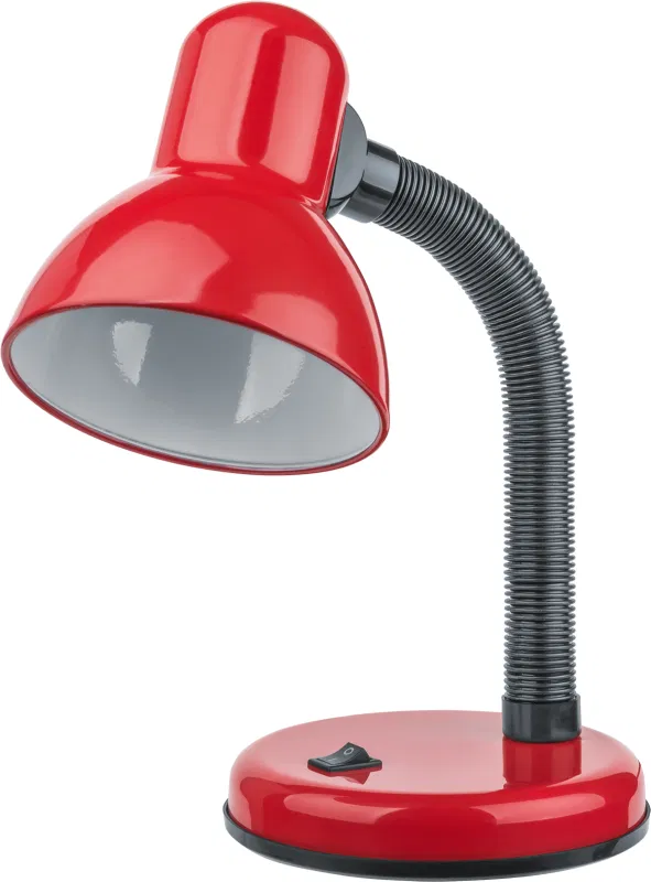 Desk luminaire 61 638 NDF-D026-60W-R-E27 on base red Navigator 61638