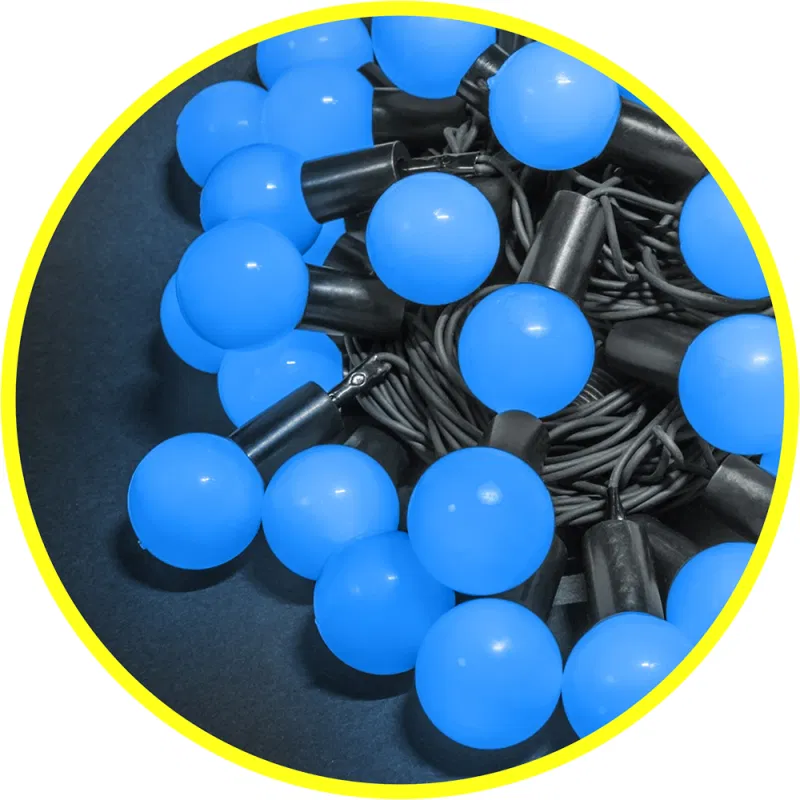 LED garland 61 839 NGF-B02-70B-10-8m-230-BL-IP44 Navigator 61839