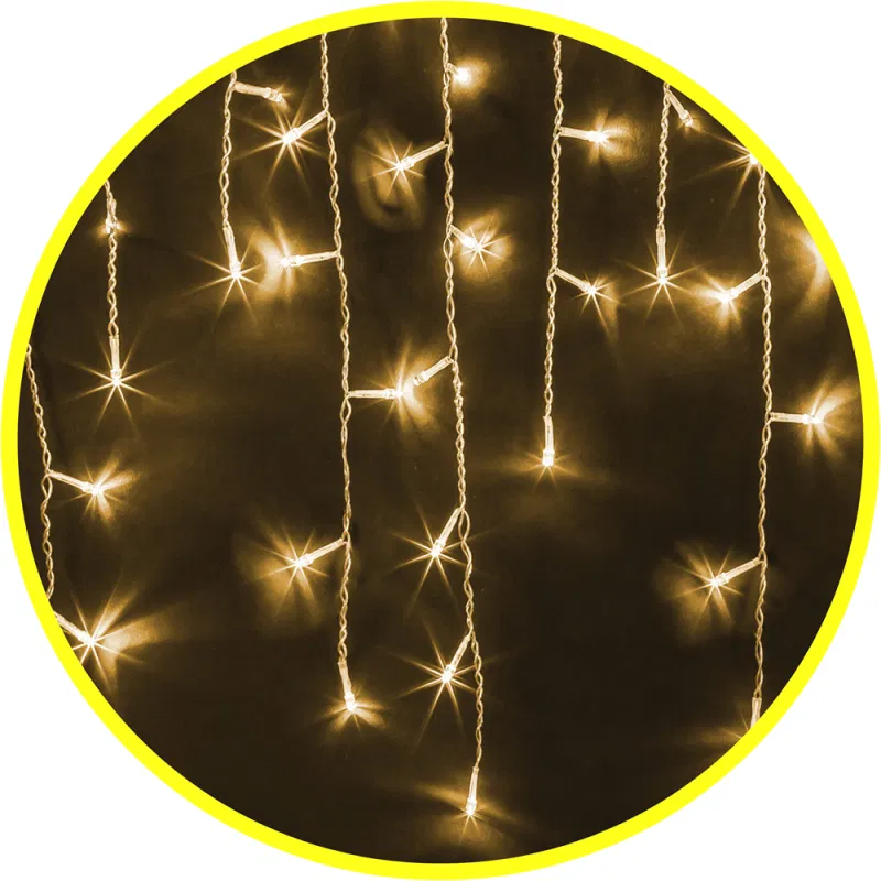 LED garland 61 843 NGF-I02-100WW-8-3.5m-230-TR-IP44 Navigator 61843