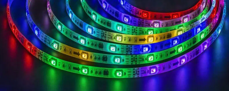 LED strip 71 834 NLS-5050RGBM30-5-IP65-12V 5W/m "Running Wave" (pack 5m) Navigator 71834