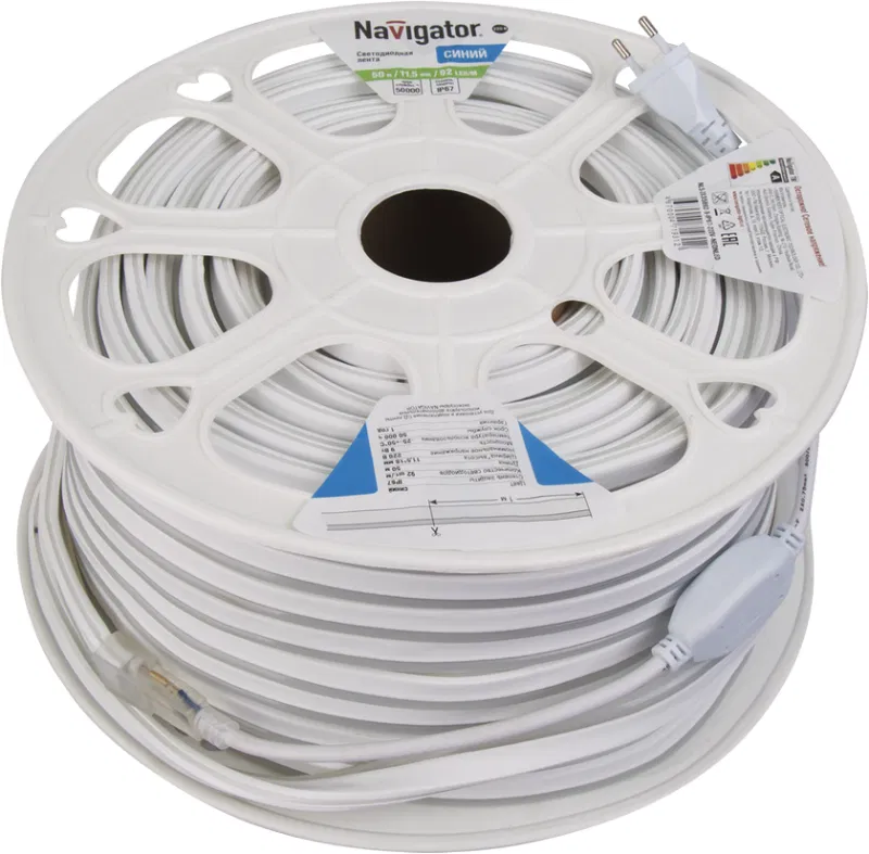 Лента светодиодная 71 931 NLS-2835B92-9-IP67-220V-NEONLED R20 (уп.20м) Navigator 71931