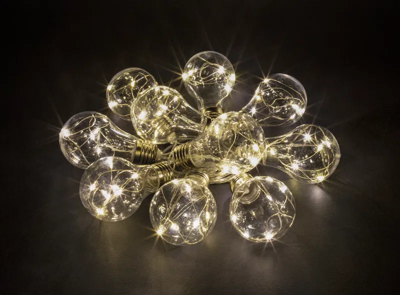 LED灯串 "Лампочки" 93 676 NGF-D024-03 3m 100LED WW IP20 3AA Navigator 93676