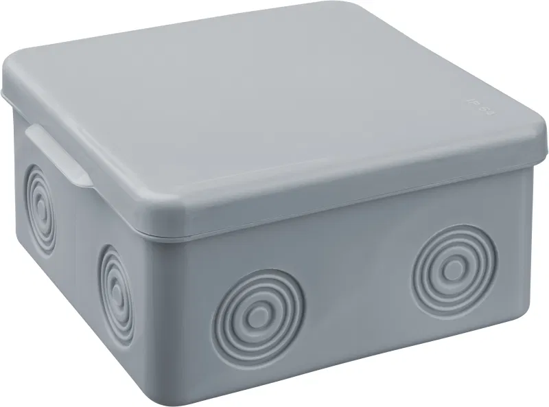Коробка распаячная 93 758 NSS-DB-100-100-50-GR открытого монтажа (без мембран) Navigator 93758