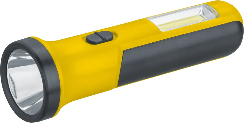 Flashlight 93 884 NPT-CP27-ACCU 1LED 1W+1COB 2W li-ion 0.4Ah 2mode plastic. NAVIGATOR 93884