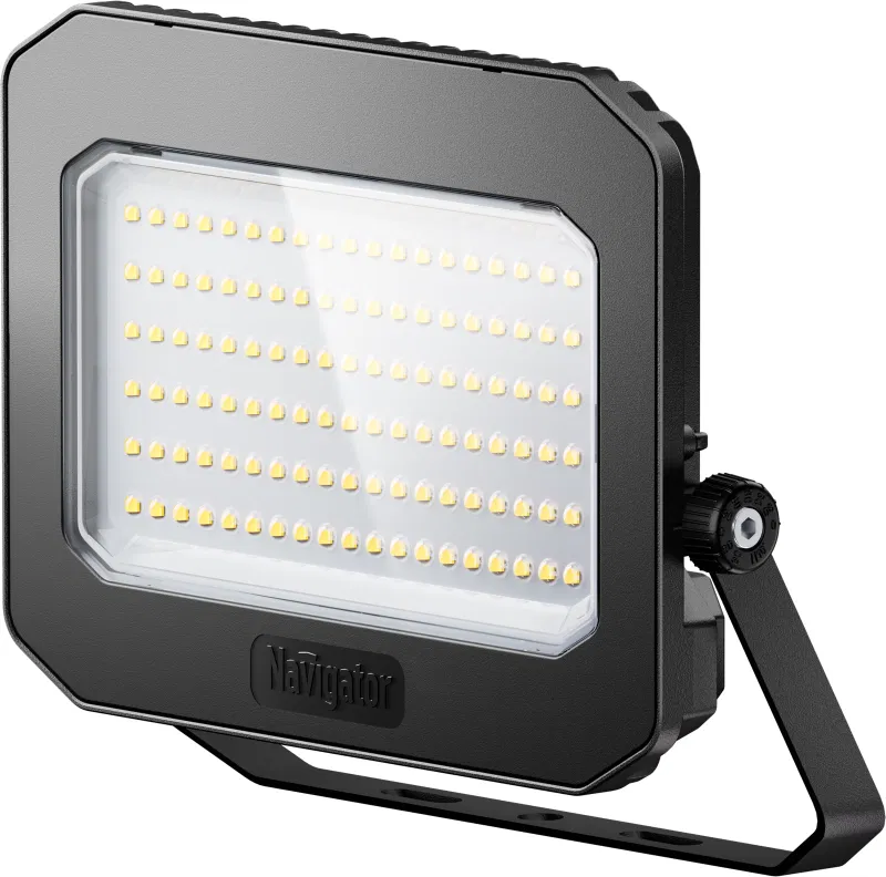 Прожектор светодиодный 95 195 NFL-04-100-6.5K-BL-LED AS 100Вт 6500К IP65 12000лм черн. NAVIGATOR 95195