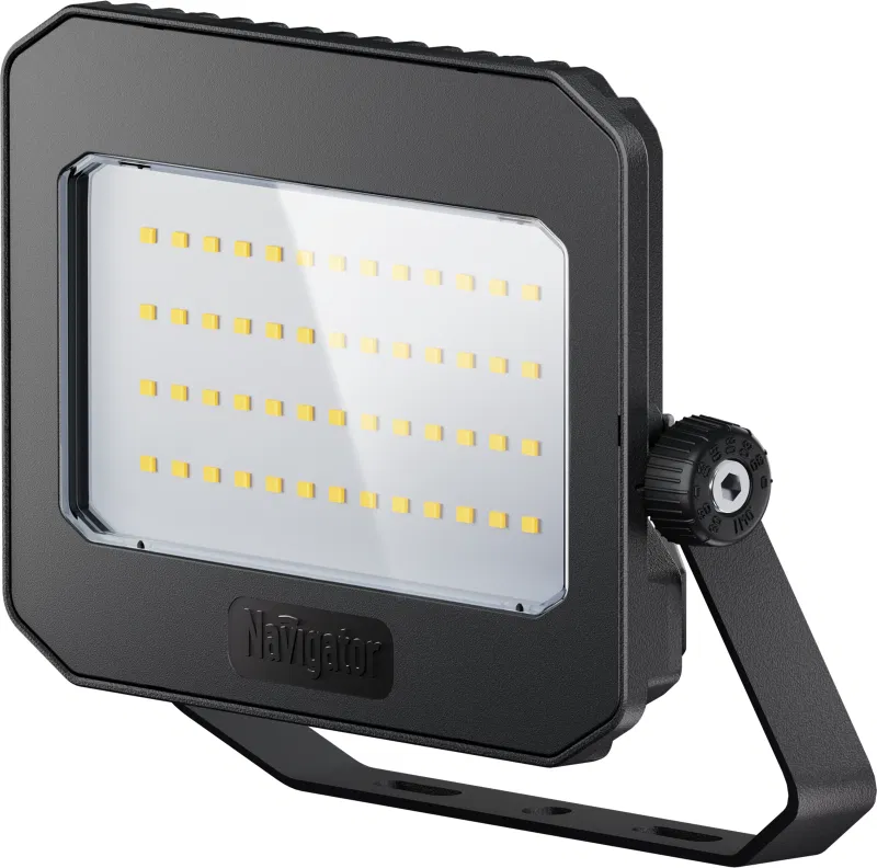 Прожектор светодиодный 95 634 NFL-04-50-6.5K-BL-D110-LED 50Вт 6500К IP65 6250лм черн. NAVIGATOR 95634