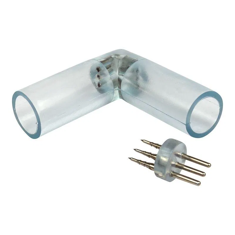 L-shaped coupling. connector for Duralight chasing 13mm (pkg.10pcs) Neon-Night 124-321