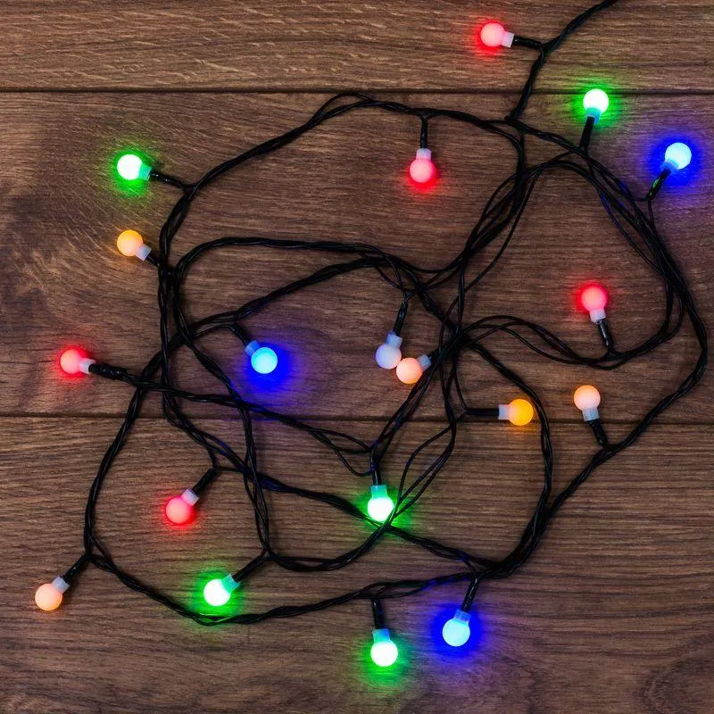 “彩色球” LED 灯串 2.8m 20LED 多色 2W IP20 Neon-Night 303-060