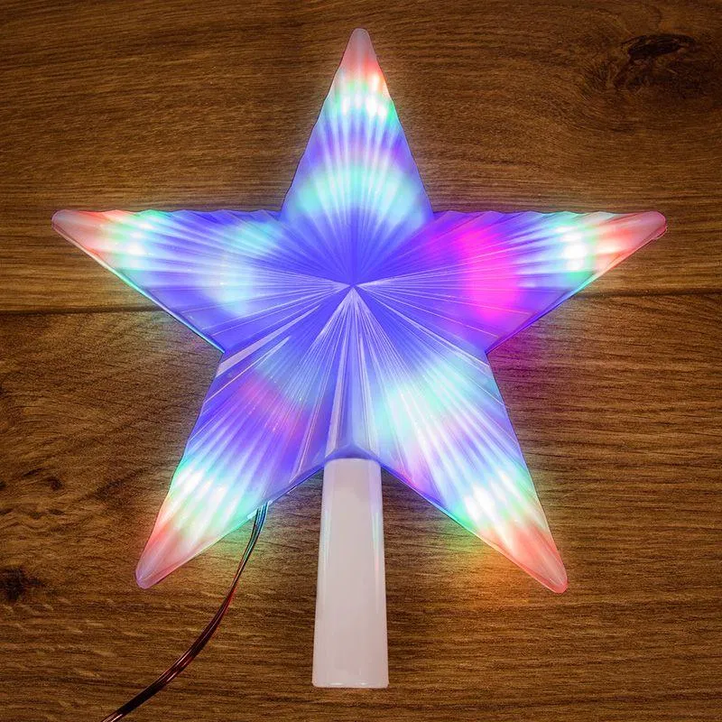 LED figure "Star" for Christmas tree 22cm 31LED RGB 2W IP20 Neon-Night 501-001