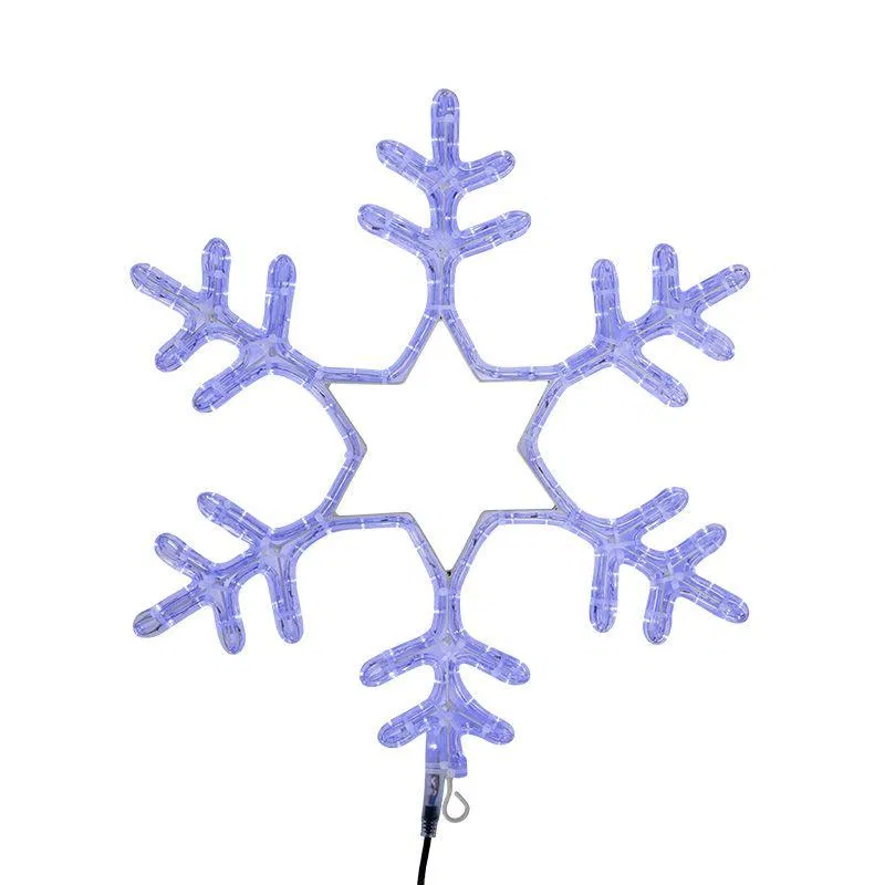 Фигура светодиодная "Снежинка LED" 55х55см LED син. 25Вт 220В IP65 Neon-Night 501-335