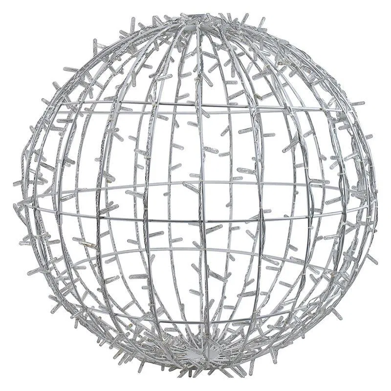 Фигура светодиодная "Шар" d80см 300LED тепл. бел. эффект мерцания 230В Neon-Night 501-616