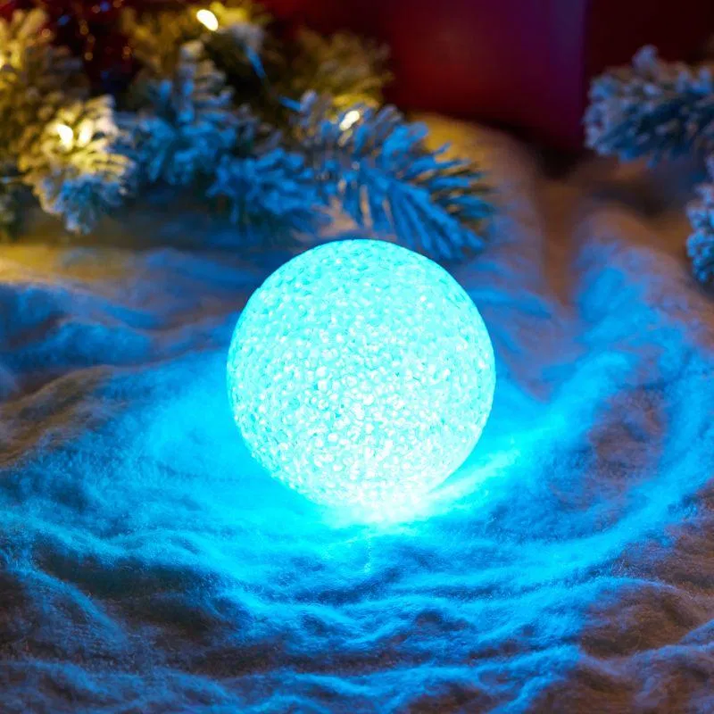 LED灯饰 "Снежок" 8cm 1LED RGB 0.1W IP20 Neon-Night 513-011