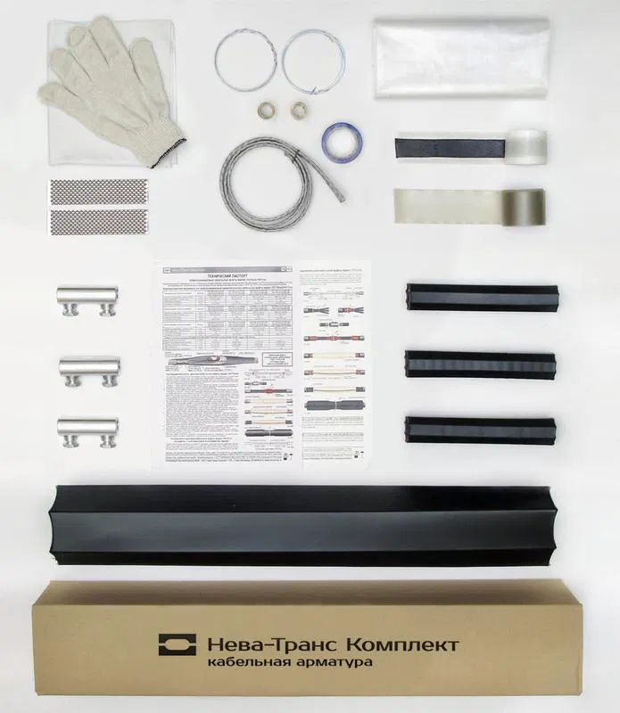 Cable joint 1kV 1PSTb(tk)-3x(150-240) with bolt connectors Neva-Trans Kit 22010042