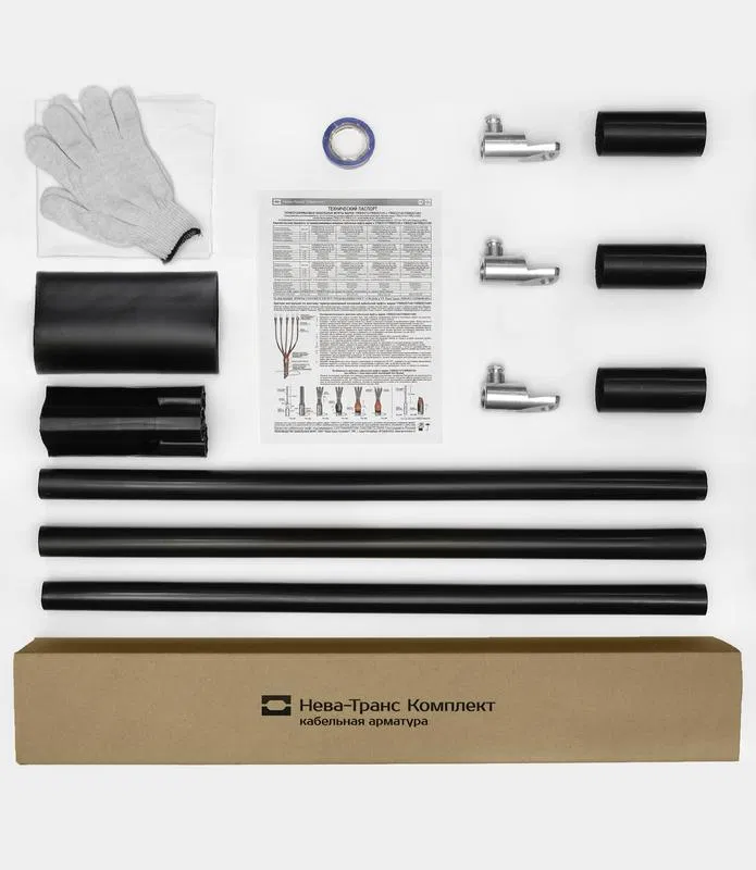 1kV Cable termination kit 1PKV(N)TpN-3x(16-25) with bolt lugs Neva-Trans Kit 22020165