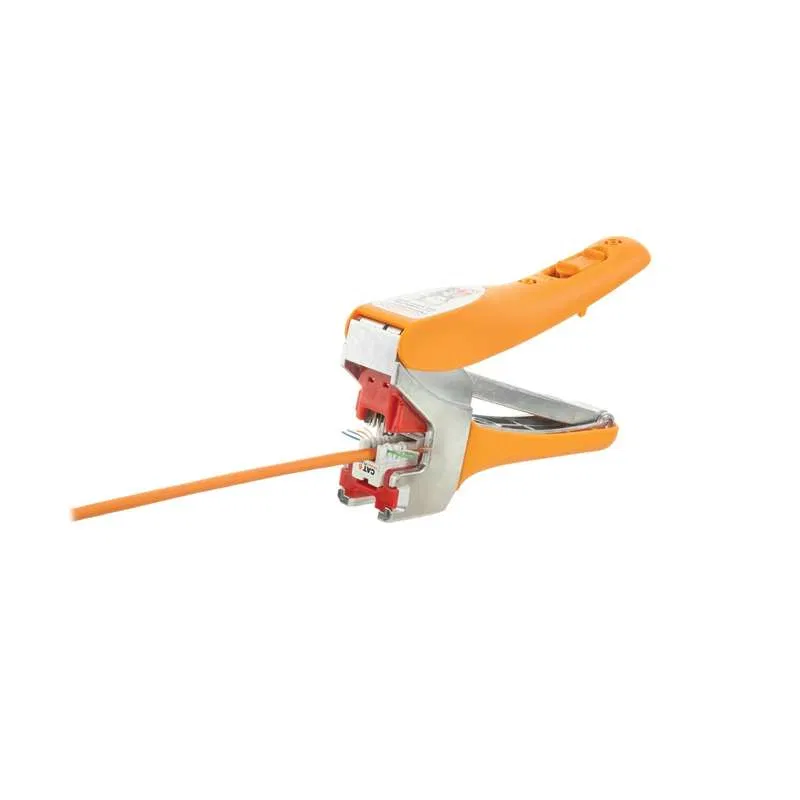 NMC-FT-TOOL tool for fast termination of Keystone-type patch modules of the Fast Termination system series: FT AN LS 2 nozzles included NIKOMAX NMC-FT-TOOL