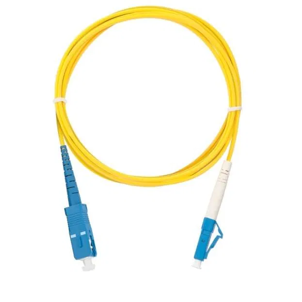 Патч-корд NMF-PC1S2C2-SCU-LCU-002 волоконно-оптический переходн. одномод. 9/125мкм стандарта OS2 SC/UPC-LC/UPC одинарн. LSZH нг(В)-HFLTx 2мм желт. 2м NIKOMAX NMF-PC1S2C2-SCU-LCU-002