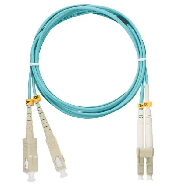 Патч-корд NMF-PC2M3C2-SCU-LCU-003 волоконно-оптический (шнур)перех. 50/125 (ОМ3) SC/UPC-LC/UPC двойн. LSZH нг(В)-HFLTx 3м NIKOMAX NMF-PC2M3C2-SCU-LCU-003